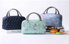 Polyester Printed Insulated Lunch Bags