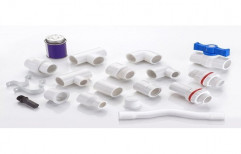 Primate White UPVC Pipe Fittings, Packaging Type: Box