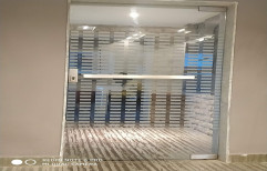 Saint Gobain Swing Toughened Glass Door, For Office, Thickness: 12mm