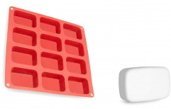 Silicone Soap Mould, Weight: 0.200 G, Size: 10 In