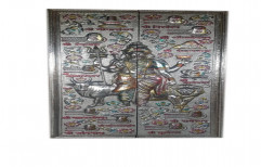 Silver Temple Door, Size/Dimension: 6x3 Feet (lxw)