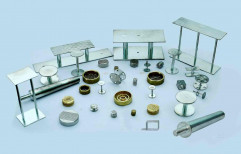 SS Silver Precision Sheet Metal Components, For Industrial, 10 mm