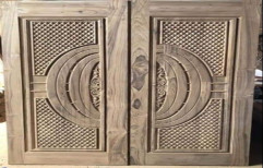 Teak Wood Double Door