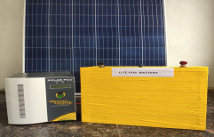 Vitronics Controls Inverter-PCU Off Grid Solar Power Plant, For Commercial, Capacity: 2.5KVA