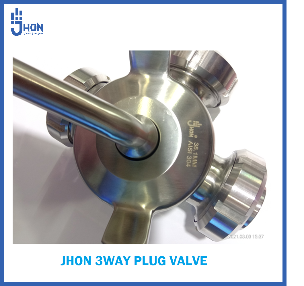 Shree Brand Stainless Steel Dairy Plug Valve, Ss 304,Aisi 364,...