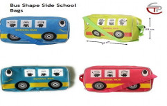 Zipper Polyester Bus Bag, For Children Purpose, Size: 13 x 8 x 4 Cm