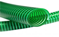3 Inch 5 M PVC Green Hose Pipe, 8 Bar