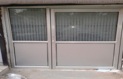Aluminum Office Door Fabrication Work