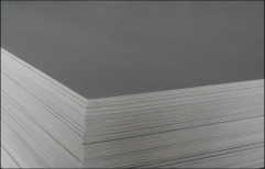 Black Plain Rigid PVC Sheet, Thickness: 4 mm, Size: 3 X 6 Feet