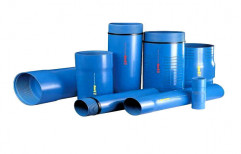 Blue Shree Balaji PVC Borewell Casing Pipes, Length of Pipe: 3-12 m