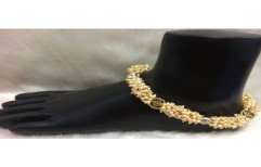 Brass Fashion Beaded Anklet