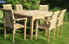 Classic Furn 30 X 30 Mm Garden Dining Table