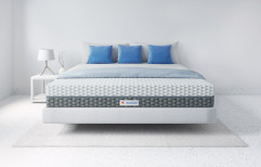 EPE+ Foam White And Grey Sleepwell Dual Pro Profiled Bed Mattress, Size/Dimension: 4x6 Feet, Thickness: 210mm