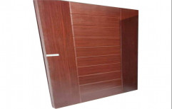 Interior 30mm Wooden Brown Door, For Home, 6x4ft