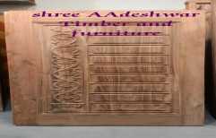 Interior Teak Wood Door Carving, For Home