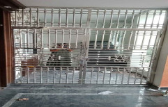 JINDAL Silver SS GATE, For Residential