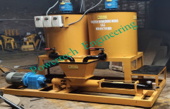 Mild Steel Double Drum Mixing Grout Pump, For Cement Grouting
