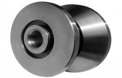 Mild Steel Track Roller, Capacity: 200 Kg, Round