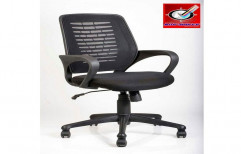 Molded Foam Black Office Computer Chair