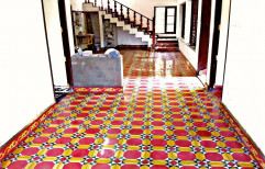 Organic Oxides ATHANGUDI CHETTINAD TILES, For Flooring