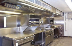 Shree Ambica Stainless Steel Restaurant Modular Kitchen