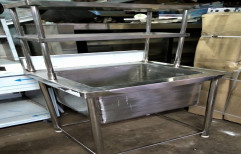 Silver Stainless Steel Table Sinks