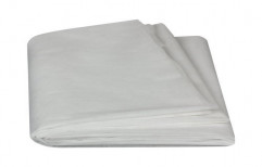 Single White Non Woven Disposable Bed Sheets, Size: 36"x84"