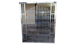 Stainless Steel Sliver Gate