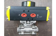 Stainless Steel Water Pneumatic Actuated Ball Valve