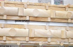 Using Cement And Adhesive Teak Wood Stone Wall Cladding, Packaging Type: Box, Size: 4x24 Inches