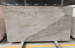 White 18mm Italian Marble Slab, Application Area: Flooring