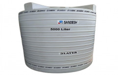 White 5000 Liter PVC Water Tank
