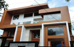 Wood Brown HPL Cladding, Thickness: 6 mm