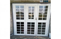3 Leaf GI French Door, For Home