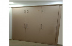 4 Door Wooden Modular Wardrobe, With Locker