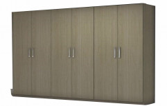 6 Doors Wooden Bedroom Wardrobe