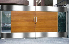 Brown Stainless Steel Gate