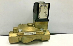 Burkert Solenoid Valve Type 0404 25281 2-Way Normally Open G1/2 230v 1-30 Bar