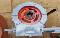 Cast Iron W450 Worm Gear Drive, For Industrial, Packaging Type: Wooden Box