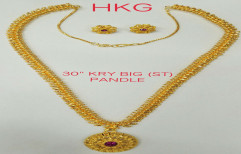 Festival Golden TRADITIONAL JEWELLERY, Size: 30"
