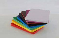 Glossy & Uv Coated Coloured PVC Foam Board, Thickness: 8 Mm, Size: 4 X 8 Inch (w X L)