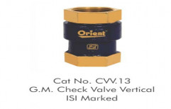 Gun Metal Vertical Check Valve duly ISI marked 778/84 Class 1 Screwed Ends