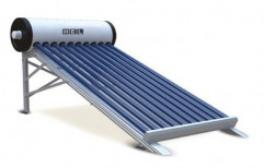 HEL 10 Liter DNX Solar Water Heater, Blue and Silver, 6 Bar