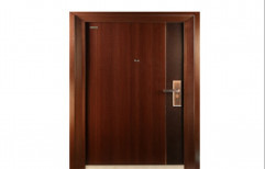 Interior And Exterior GL Steel Wood Door, For Commercial And Residential