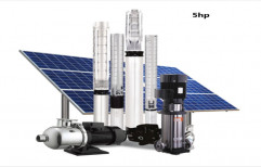 Kirloskar/Cri/JBS 5HP Solar Operated Water Pump, 2 - 5 HP