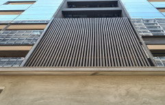 Metal Ceiling Cold Rolled Exterior Duct Cladding, Thickness: 0.50 MM, Design/Pattern: U Shape