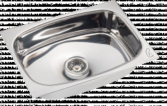 P4I Single Silver P4 Stainless Steel Kitchen Sink, 24*18*9 Inch