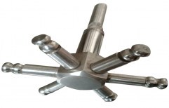 SS Star Door Handle