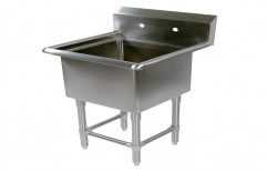 Stainless Steel Commercial SS Single Sink Unit