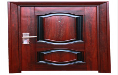 Standard Brown GI Doors, Single, Thickness: 70mm